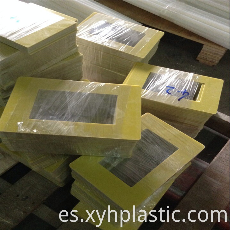 Yellow Epoxy Plate